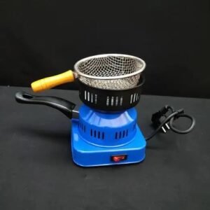COAL BURNER WITH STAINER BLUE COLOR