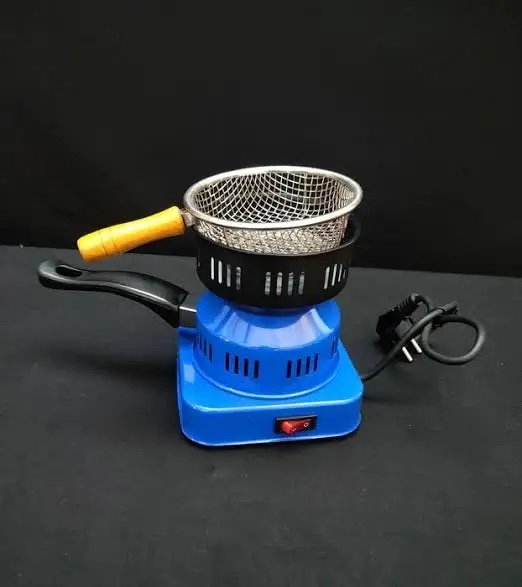 COAL BURNER WITH STAINER BLUE COLOR
