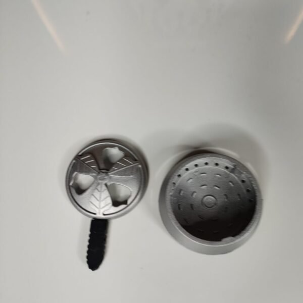 FUNNEL SILICONE CHILLUM AND COAL HOLDER - Image 4