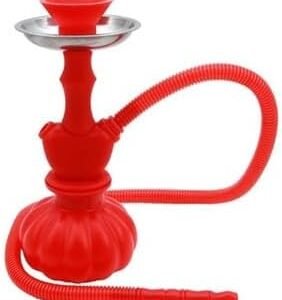 RED PORTABLE ACRYLIC HOOKAH HL56