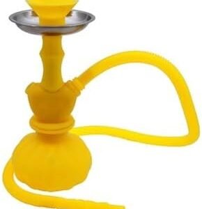 YELLOW PORTABLE ACRYLIC HOOKAH HL 56