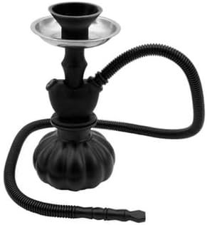 BLACK PORTABLE ACRYLIC HOOKAH HL 56