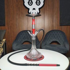 RUSSIAN 4 PIPE CARBON FIBER DESIGN RED HL 7
