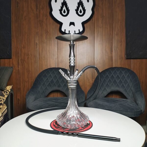 RUSSIAN 4 PIPE CARBON FIBER DESIGN BLACK HL 7