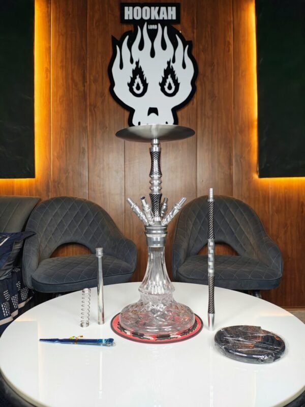 RUSSIAN 4 PIPE CARBON FIBER BLACK HL 69