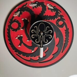 OCTOPUS HEAVY COAL HOLDER BLACK